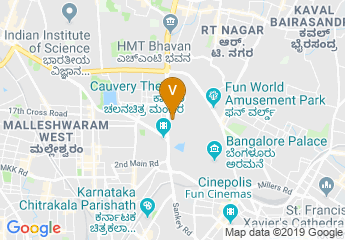 map of Sheeshmahal, Palace Ground