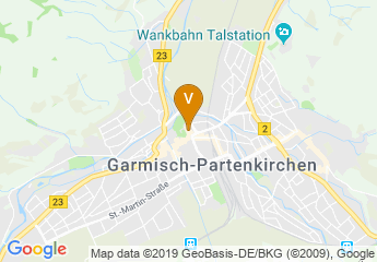 map of Garmisch-Partenkirchen Tourismus