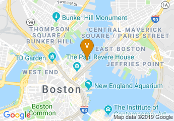 map of Battery Wharf Hotel Boston Waterfront