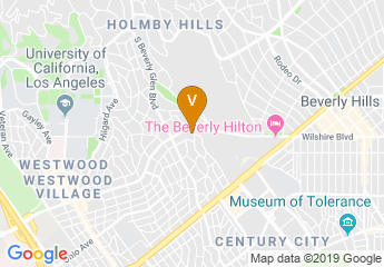 map of Beverly Hills Plaza Hotel & Spa