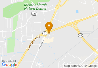 map of Residence Inn by Marriott Cleveland Mentor