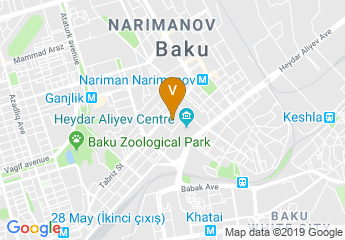 map of Baku Congress Centre