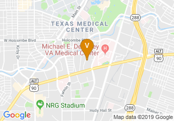 map of Baylor College of Medicine Medical Center