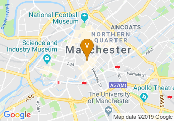 map of Manchester Art Gallery