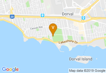 map of Aréna Dorval