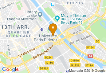 map of IAE Paris - Sorbonne Business School