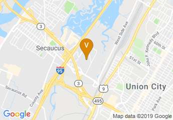 map of Holiday Inn Secaucus Meadowlands
