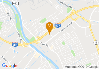 map of Radisson Hotel Piscataway-Somerset