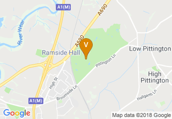 map of Ramside Hall Hotel