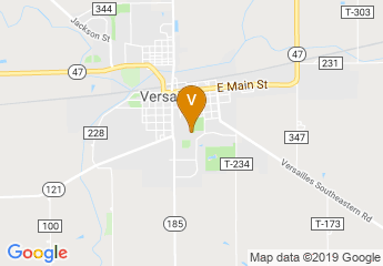 map of Versailles Track