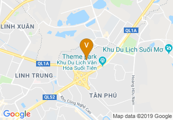 map of Vietnam National University - Ho Chi Minh City