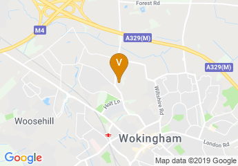 map of Wokingham Festival