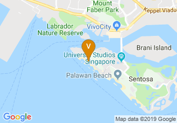 map of Sentosa island