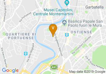 map of Università Degli Studi Roma Tre - Dipartimento di Ingegneria