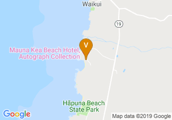 map of Mauna Kea Beach Hotel, Autograph Collection