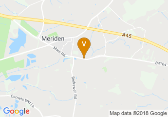 map of Best Western Plus Manor Hotel NEC Birmingham