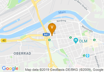 map of Best Western Macrander Hotel Frankfurt/Kaiserlei