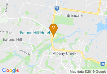 map of Eatons Hill Hotel