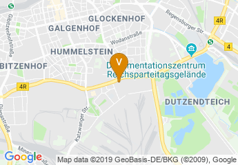 map of Z-Bau - House of Contemporary Culture