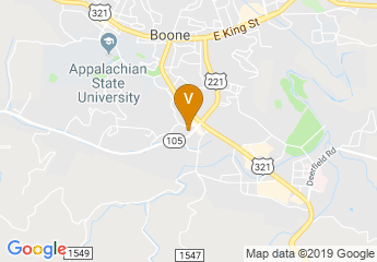 map of Courtyard by Marriott Boone