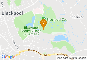 map of Village Hotel Blackpool