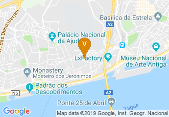 map of Pestana Palace Lisboa