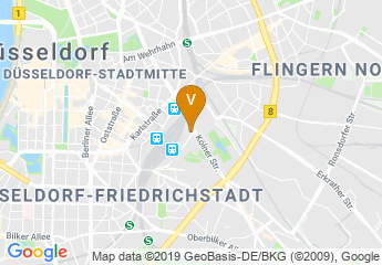 map of Leonardo Hotel Düsseldorf City Center