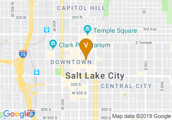 map of Kimpton Hotel Monaco Salt Lake City