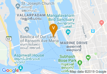 map of Lulu Bolgatty International Convention Center (LBICC)