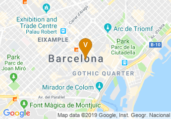 map of Hotel Augusta Barcelona Valles,