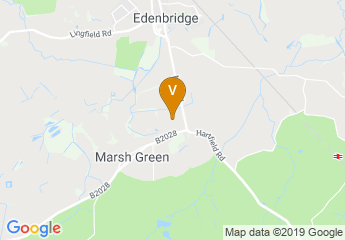 map of Edenbridge Motor Show
