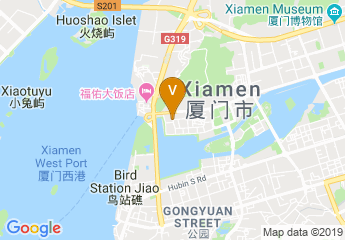 map of Ramada Hotel Xiamen