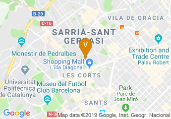 map of COL·LEGI MAJOR UNIVERSITARI SANT JORDI
