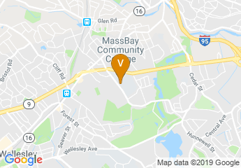 map of MassBay Community College