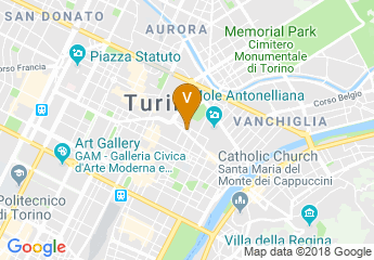map of University of Turin