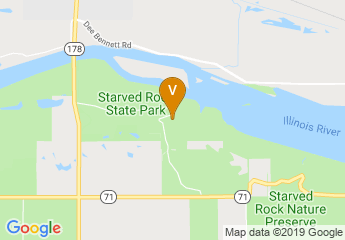 map of Starved Rock Lodge & Conference Center