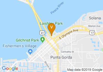 map of Laishley Park Boat Ramp