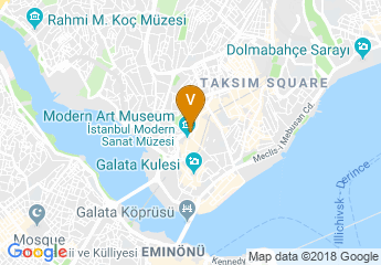 map of Pera Palace Hotel Jumeirah