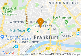 map of Jumeirah Frankfurt