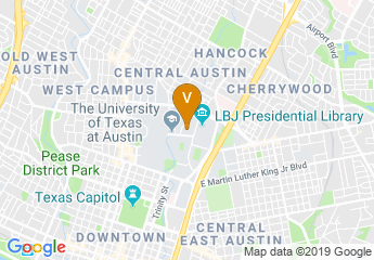 map of University of Texas At Austin: College of Fine Arts