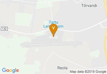map of Ulenurme Airport