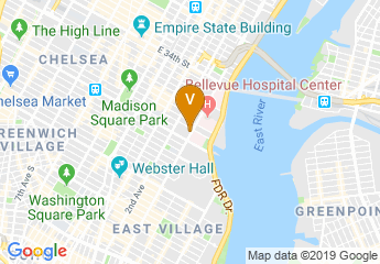 map of NYU College of Dentistry: Jalbout Ziad DDS