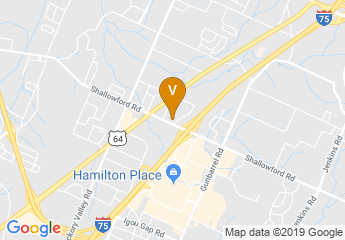 map of Staybridge Suites Chattanooga-Hamilton Place