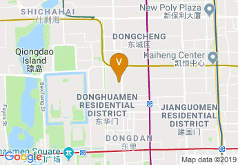 map of Renaissance Beijing Wangfujing Hotel