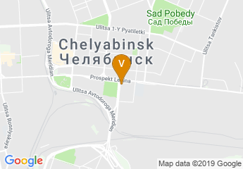 map of South Ural State University