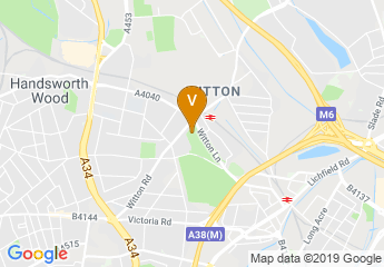 map of Aston Villa FC