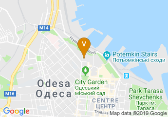 map of Odessa State Economic University