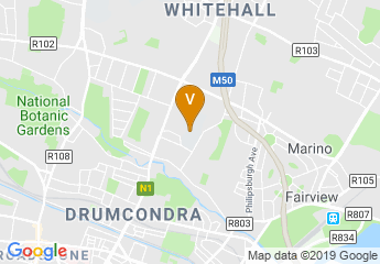 map of DCU All Hallows Campus