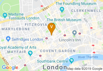 map of Radisson Blu Edwardian, Bloomsbury Street