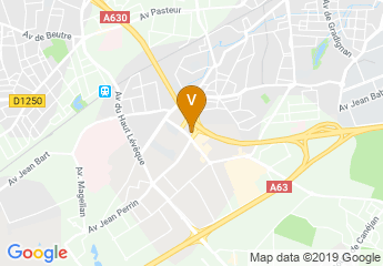 map of Holiday Inn Bordeaux - Sud Pessac